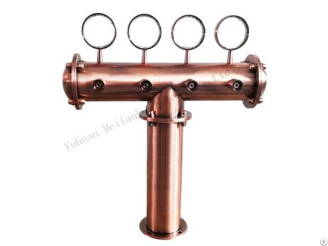 Y Type 8 Way Draft Beer Columns For Out Door
