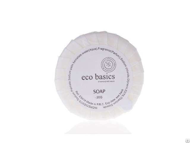 Customized Eco Basics 20 Grams Hotel Solid Soap