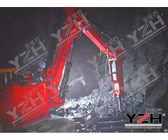 Pedestal Hydraulic Rockbreaking Booms System