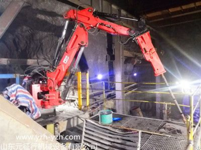 Stationary Type Hydraulic Rockbreaker Boom Systems