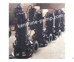 Jywq Automatic Stir Sewage Submersible Pump