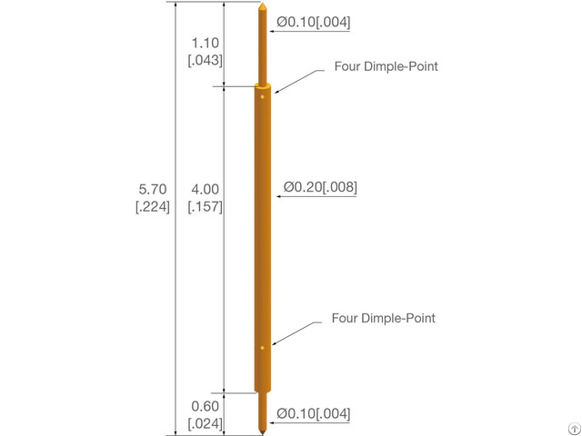 J2057 Double Ended Spring Contact Probes