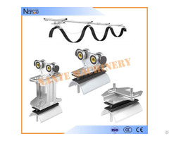 C Rail Track Trolley Galvanized Steel Festoon System