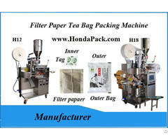 Automatic Filter Paper Tea Bag Packing Machine
