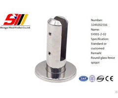 China Supplier Professional Precision Casting Construction Hardware Glass Spigot