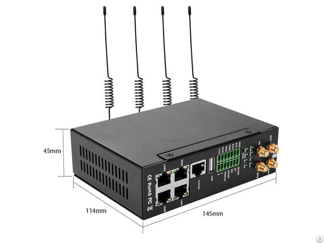 King Pigeon Industrial 4g Router 2lan 1wan 1rs485 R10