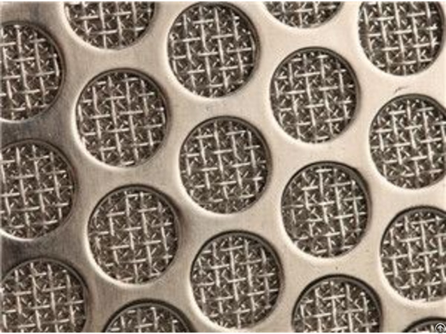 Perforated Metal Sintered Wire Mesh