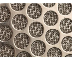 Perforated Metal Sintered Wire Mesh