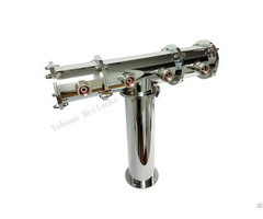 T 4 Taps Beer Dispense Bar Columns For Taproom