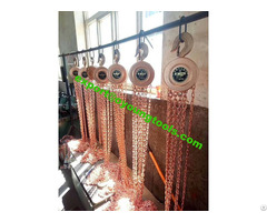 Non Sparking Chain Hoist Block Ouyang