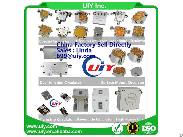 Rf 5g Circulator Coaxial Drop In Broadband Dual Junction Surface Mount Microstrip