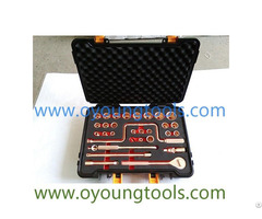 Non Sparking Tools Socket Set 1 2 Inch 32 Pcs