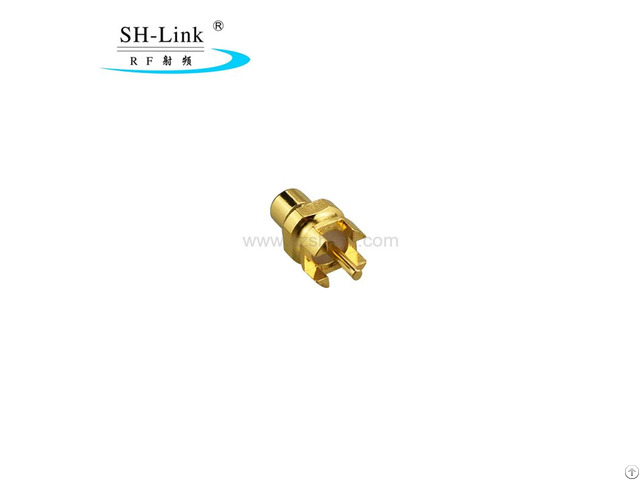 Mmcx Vertical Thru Hole Plug Connector For Pcb Sh3 650 1325