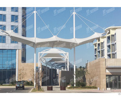 Custom Tensile Membrane Structure For Commercial Facilities