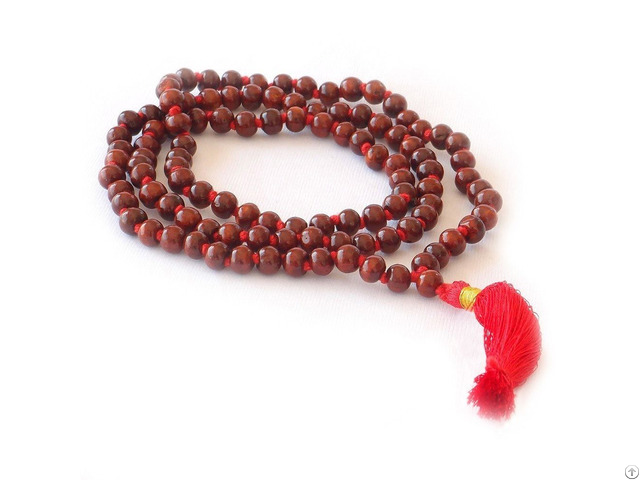 Mala Beads Rose Wood