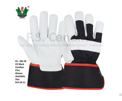 Ce Approved Canadian Rigger Fine Gloves