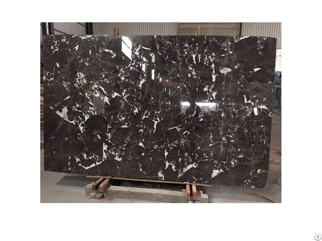 Brown And White Flower Marble