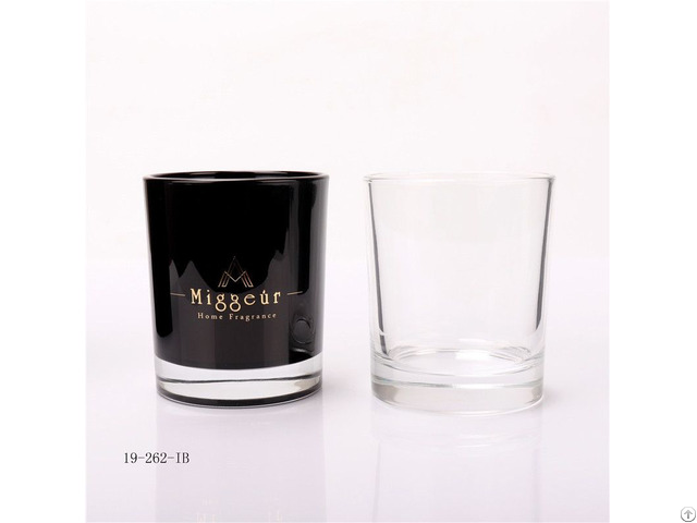 Luxury Black Candle Jar Manufacture