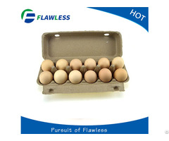 Flawless Biodegradable Paper Pulp Egg Tray