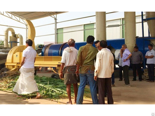 Napier Grass Drying Machine