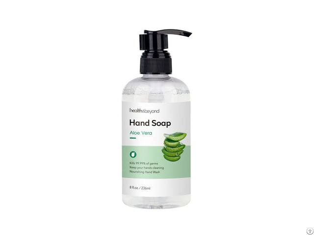 Fda Ce Approved Custom 236ml Aloe Vera Hand Wash Liquid For Hotel