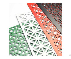 Round Hole Aluminum Perforated Mesh