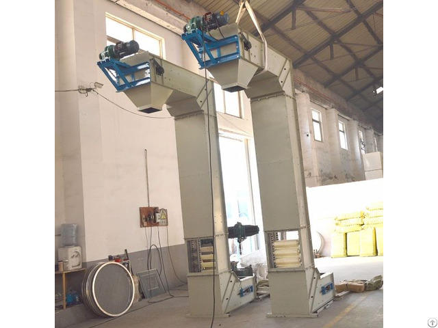 Stainless Steel Food Grade Chain Single Z Type Bucket Elevator Conveyor