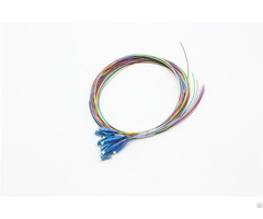 Lc Sm 12 Core 250um Bare Fiber Optic Pigtail