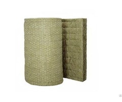 Fire Safety Rock Wool Blanket With Wire Mesh