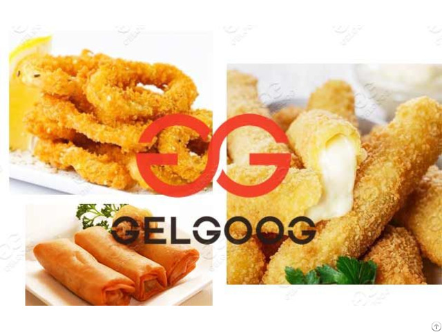 Commercial Squid Rings Fryer Machine