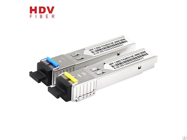 Sfp Module Sc Connector 3km 1 25g Bidi