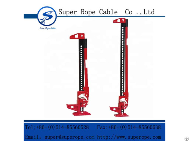 4x4 Off Road Recovery 20 Inch 33 Inch 48 Inch 60 Inch Hydraulic Lifting Car Farm Jack