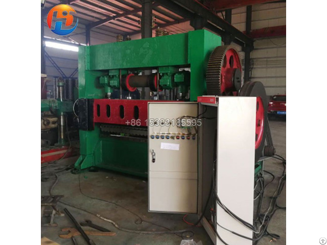 High Output Expanded Metal Mesh Machine