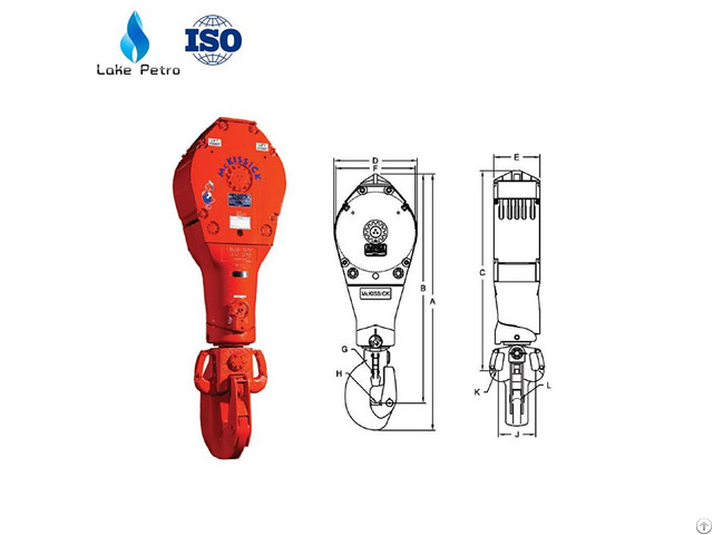 Api 8c Oil Drilling Travelling Hooks And Blocks