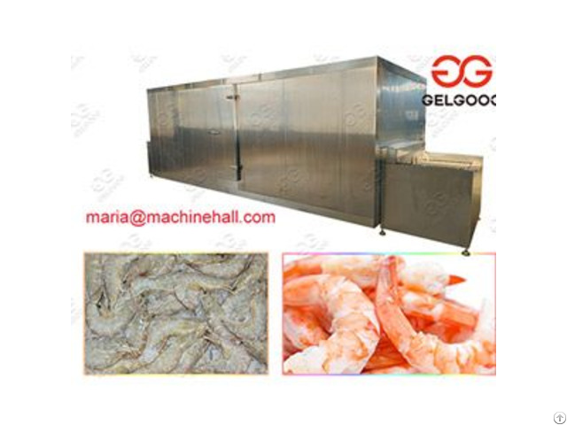 Iqf Freezer Food Process Machine