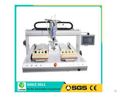 Desktop Robotic Screwdriver Drill Machine With Place Products Front And Pick Out Rear Function