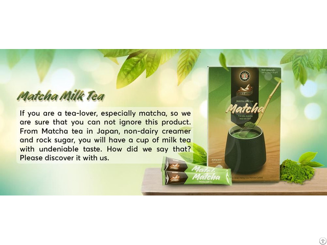 Matcha Milk Tea 3in1