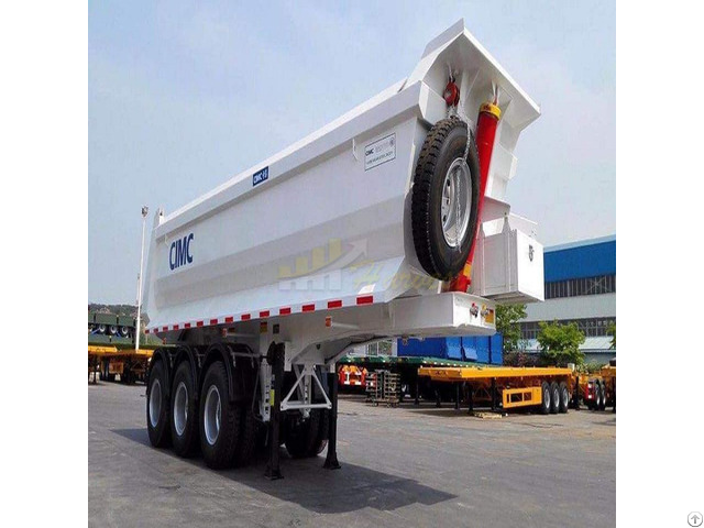 U Shape Dump Trailer 3 Axles