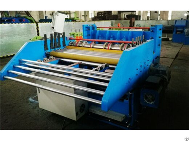 Thin Plate Sltting And Cut Length All In One Machine Of 1 5x1250mm
