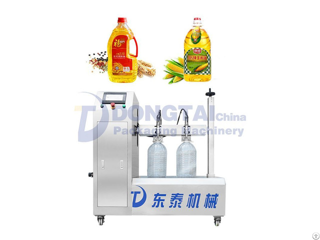 Semi Automatic Edible Oil Filling Machine