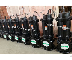 Wq Immersible Sewage Wastewater Pump