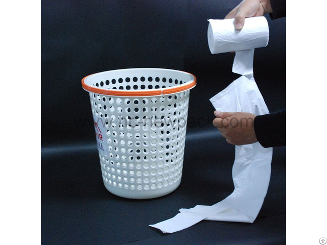 Hdpe Ldpe Star Sealed Bag With Handle