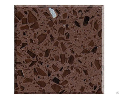 Supply Crystal Brown Quartz Stone Slabs