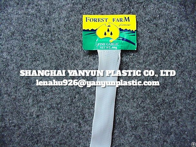 Fruit Vegetable Packaging Pe Pp Netting Mesh Bag With Label Wholesales