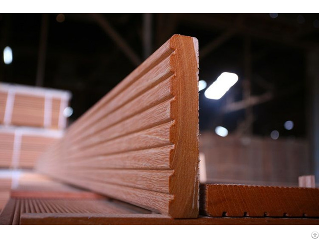 Bangkirai Yellow Balau Decking Anti Slip 25x145 Mm