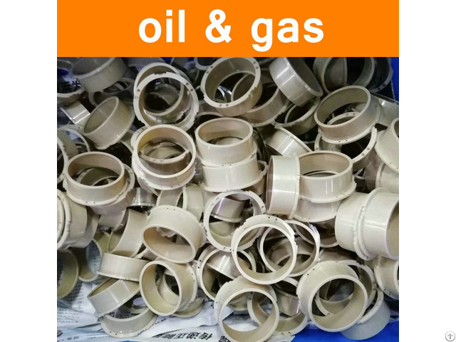 Peek Parts In Oil Gas Petrochemical Industry Part Polyetheretherketone Components Fittings
