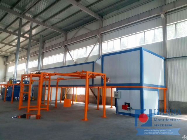 Electrostatic Powder Spray Painting Booth With Recovery System