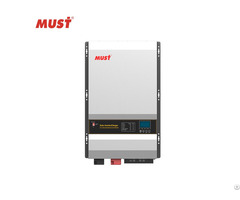 Must Pv35 5kw Solar Inverter Frequency Converter 50hz To 60hz Off Grid 220vac