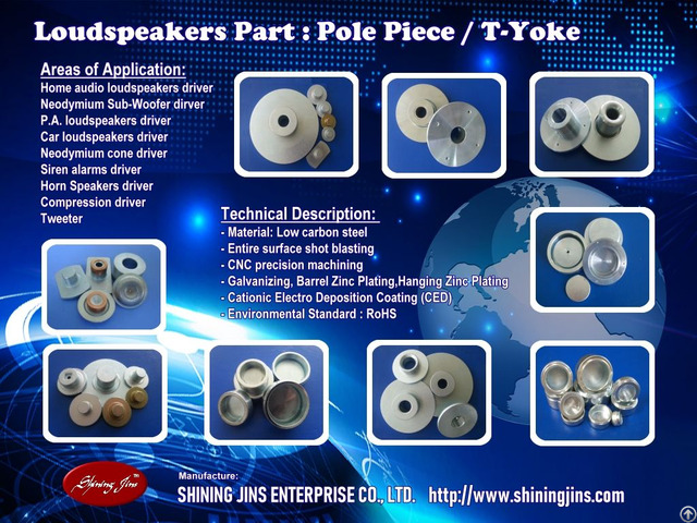 Speakers T Yoke Made In Taiwan