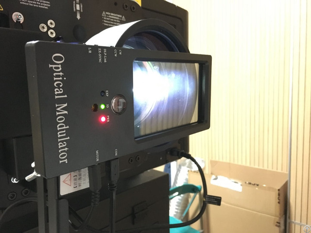 3d Polarization Modulator For Dlp Cinema Projector Passive Reald Theatre